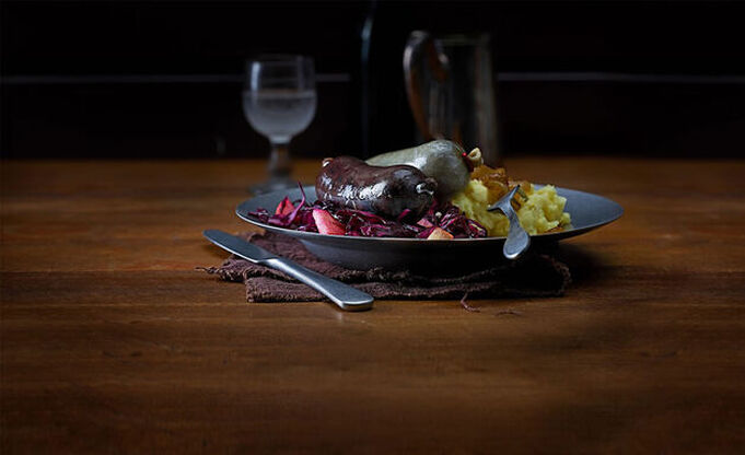 Blutwurst Leberwurst Blutwurst Leberwurst